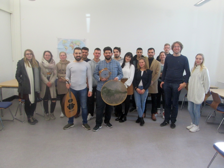 Mit Musik in die arabische Welt Syrische Musiker zu Gast am Hannover-Kolleg