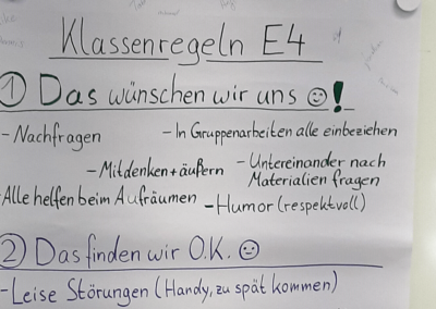 Methodentage: Klassenregeln