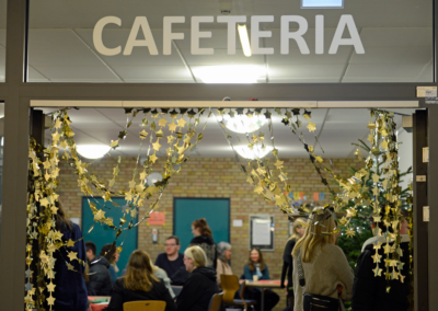 Weihnachtsfeier am Abendgymnasium - Cafeteria